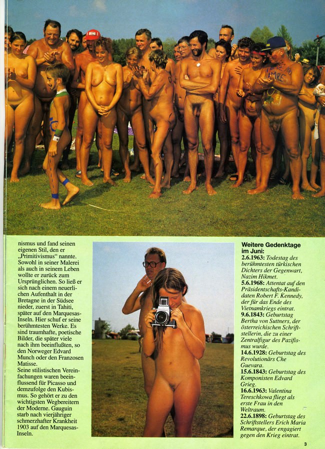 Jung und Frei Nr.61 Magazin mit nackten FKK-Fotos [Nudismus-Sammlung]