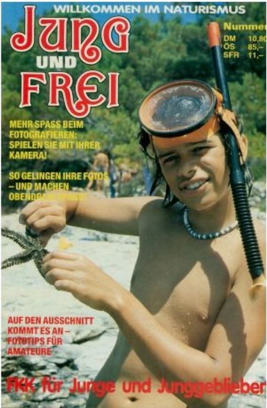 Jung und Frei Nr.35 Zeitschrift für FKK-Teenager [Nudismus-Sammlung]