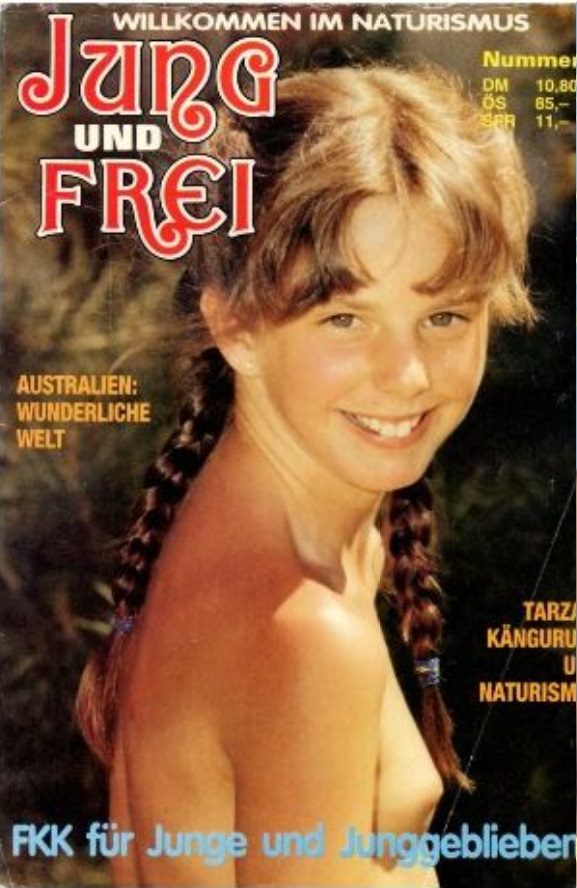 Jung und Frei Nr.31 zeitschrift naturismus vintage foto [Nudismus-Sammlung]
