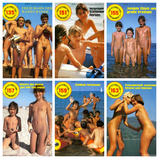 Sonnenfreunde Sonderheft Nr.135-163 Deutsche Zeitschrift über FKK mit Artikeln [Nudismus-Sammlung]
