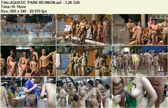 Menschen-Naturisten-Frankreich-Video - Wiedervereinigung des Wasserparks [Nudismus-Sammlung]