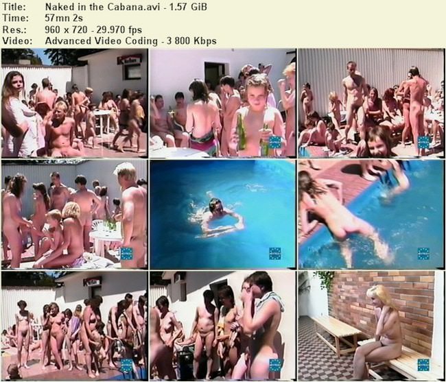 Familien Nudisten Videos - Nackt in der Cabana [Nudismus-Sammlung]