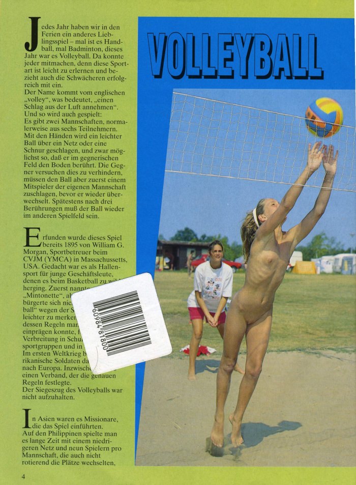 Jung und Frei Nr.87 FKK-Spiele im Freien [Nudismus-Sammlung]