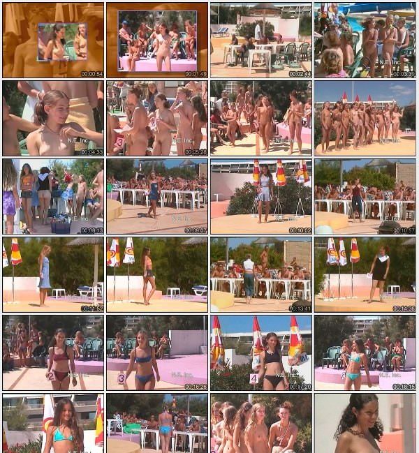 Französisches Nudismus video vom Nudist mädchen Schönheitswettbewerb [Nudismus-Sammlung]