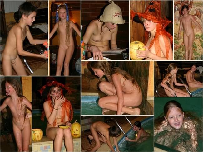 Ein wildes wildes Westpartei-FKK-Galerie foto [Nudismus-Sammlung]